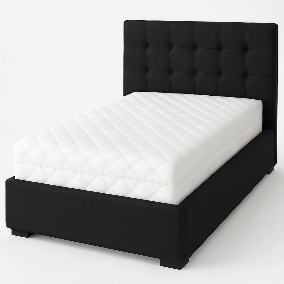 TASCHENFEDERKERNMATRATZE 120x200 Veluna MAX 24CM - Weiß, Holzwerkstoff (120/200cm) - roe furniture