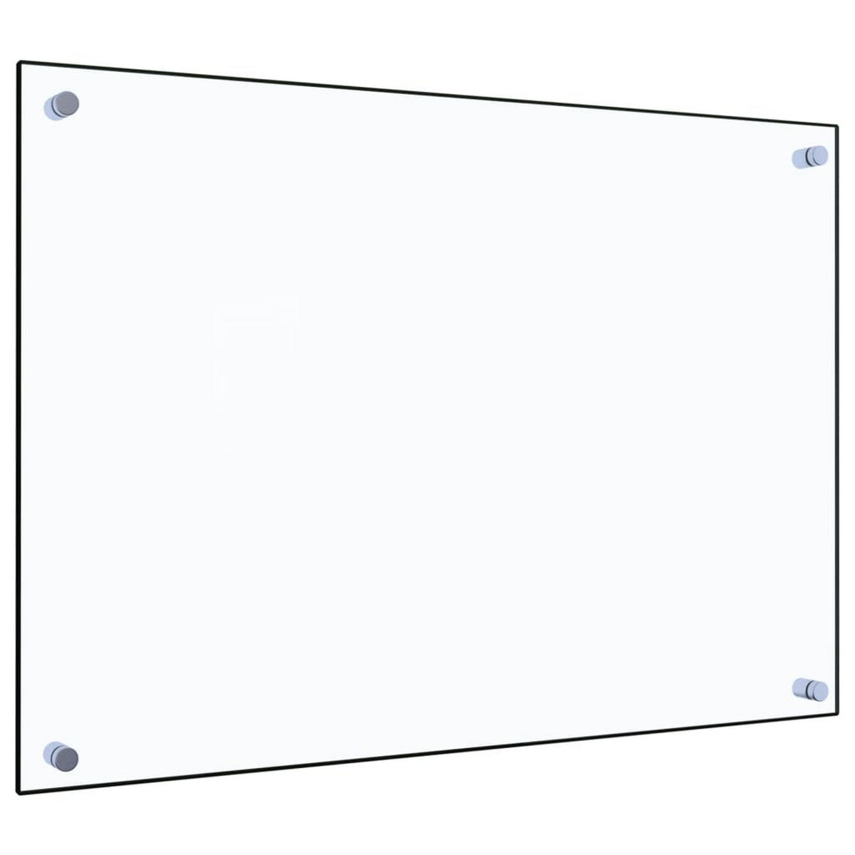 KÜCHENRÜCKWAND Glas 70x50 cm Transparent Wand-Spritzschutz - Transparent, Glas (70/50/0.6cm) - DELUKE