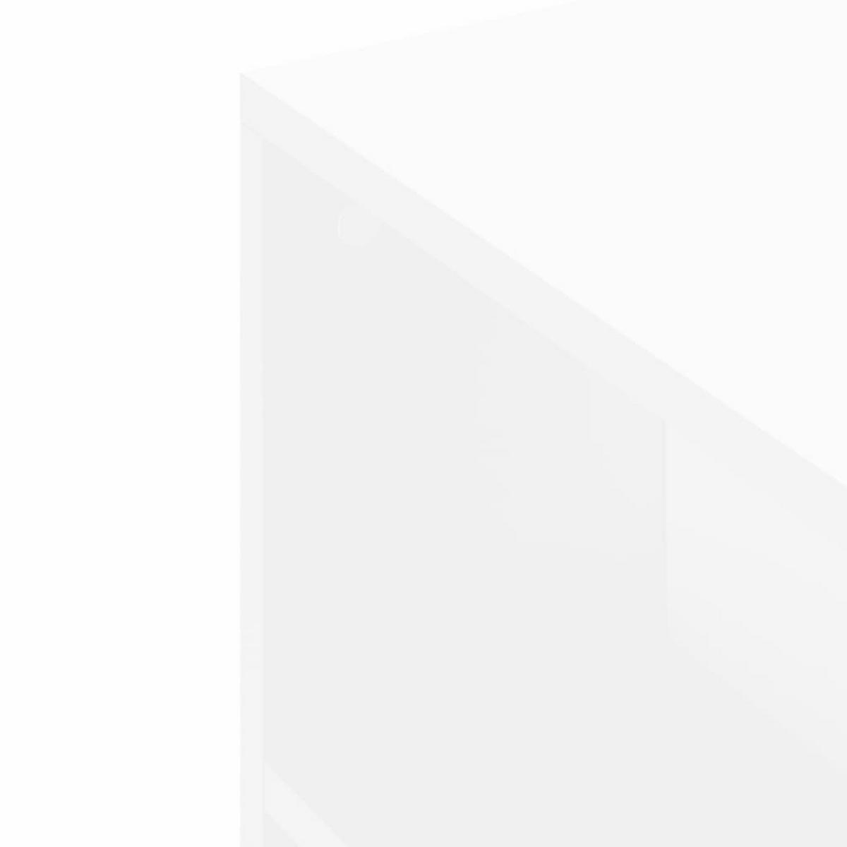 LOWBOARD mit Rollen 102/34,5/43 cm aus Holzwerkstoff in Weiß - Weiß, Holz (102/43/34.5cm) - vidaXL