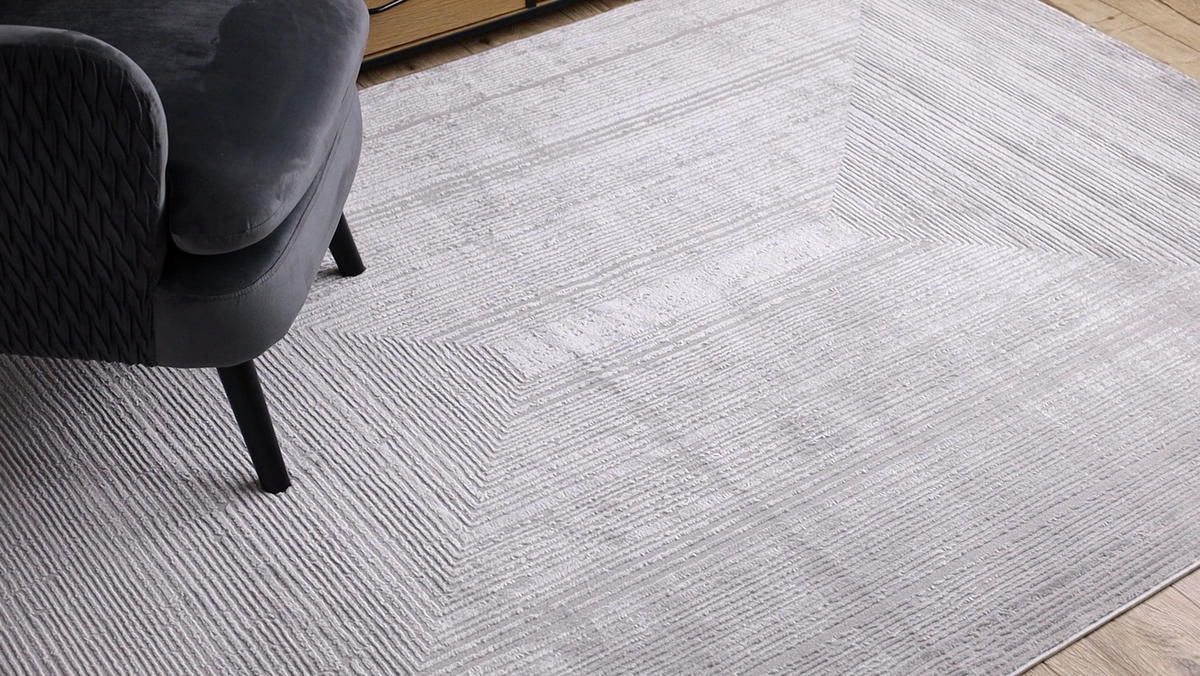 TEPPICH Balance 120/170 cm - Grau, Textil (120/170cm) - rugsX