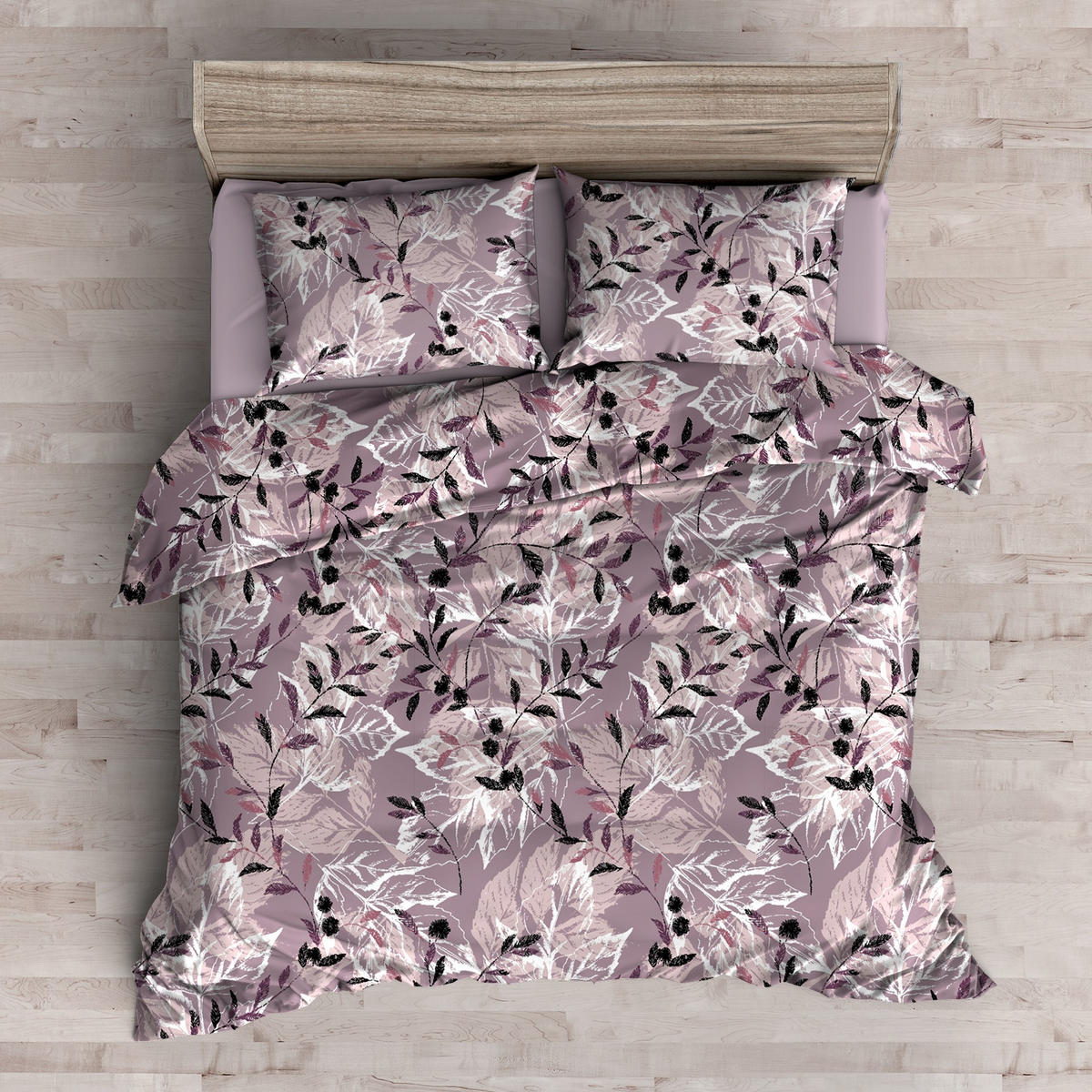 BETTWÄSCHE Arianna - Rosa, Textil (200/220cm) - home&you