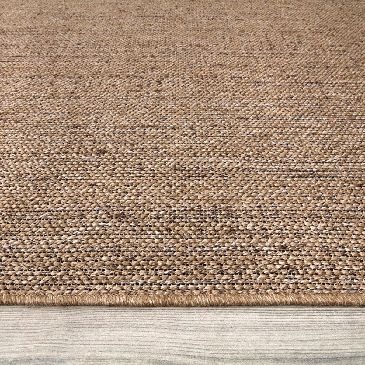 OUTDOORTEPPICH 120/120 cm Aachen 782 - Beige, Kunststoff (120/120cm) - Paco Home