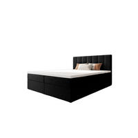 BOXBETT Adelle III Schwarz 140x200 cm - Schwarz, Textil (140/200cm) - B&B Home