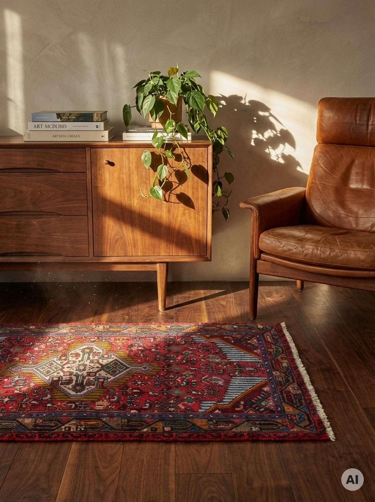 ORIENTTEPPICH handgeknüpft Assadabad Rot 124/76 cm Schurwolle - Rot, Textil (76/124cm) - Looma