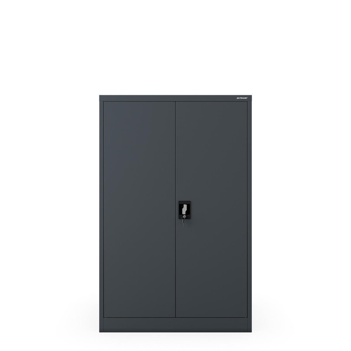 BÜROSCHRANK KEVIN D600 - Anthrazit, Metall (90/140/60cm) - Jan Nowak
