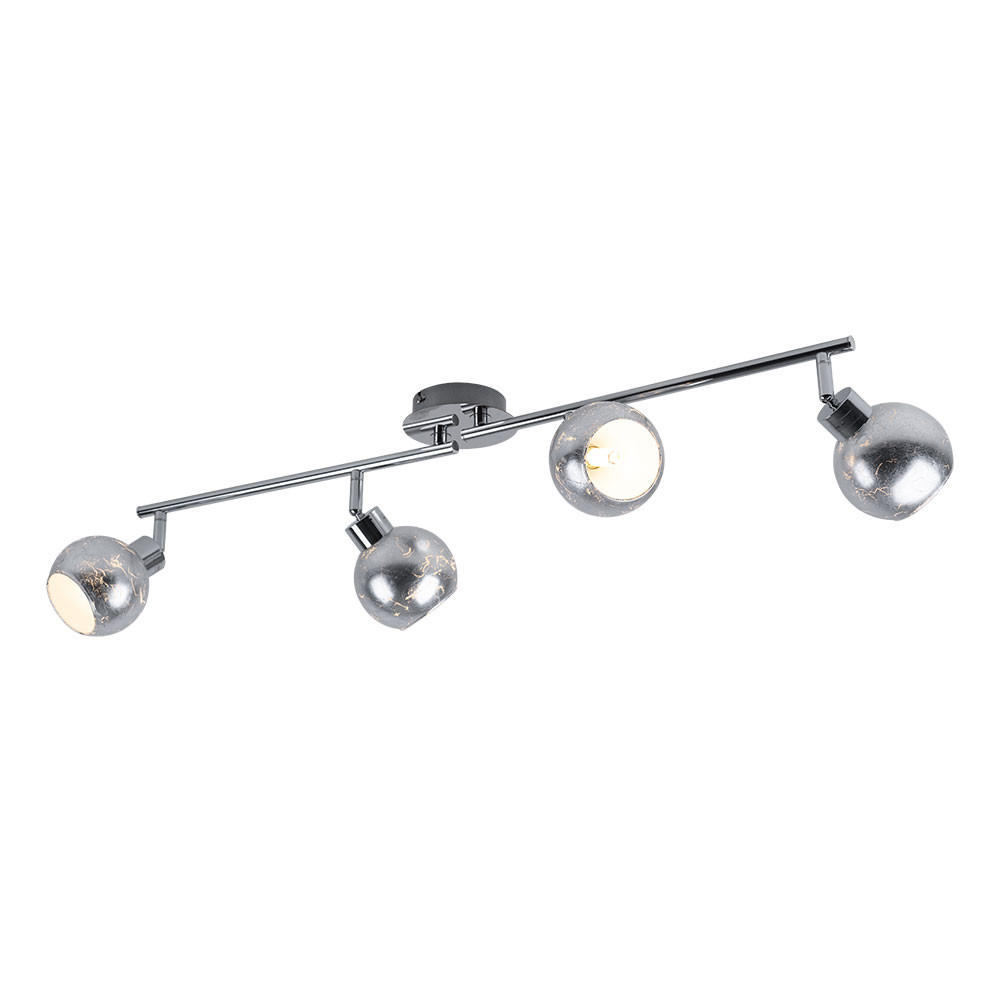 LED DECKENLEUCHTE FARA Silber Chrom - Silberfarben, Metall (83/11/19.7cm) - Wofi