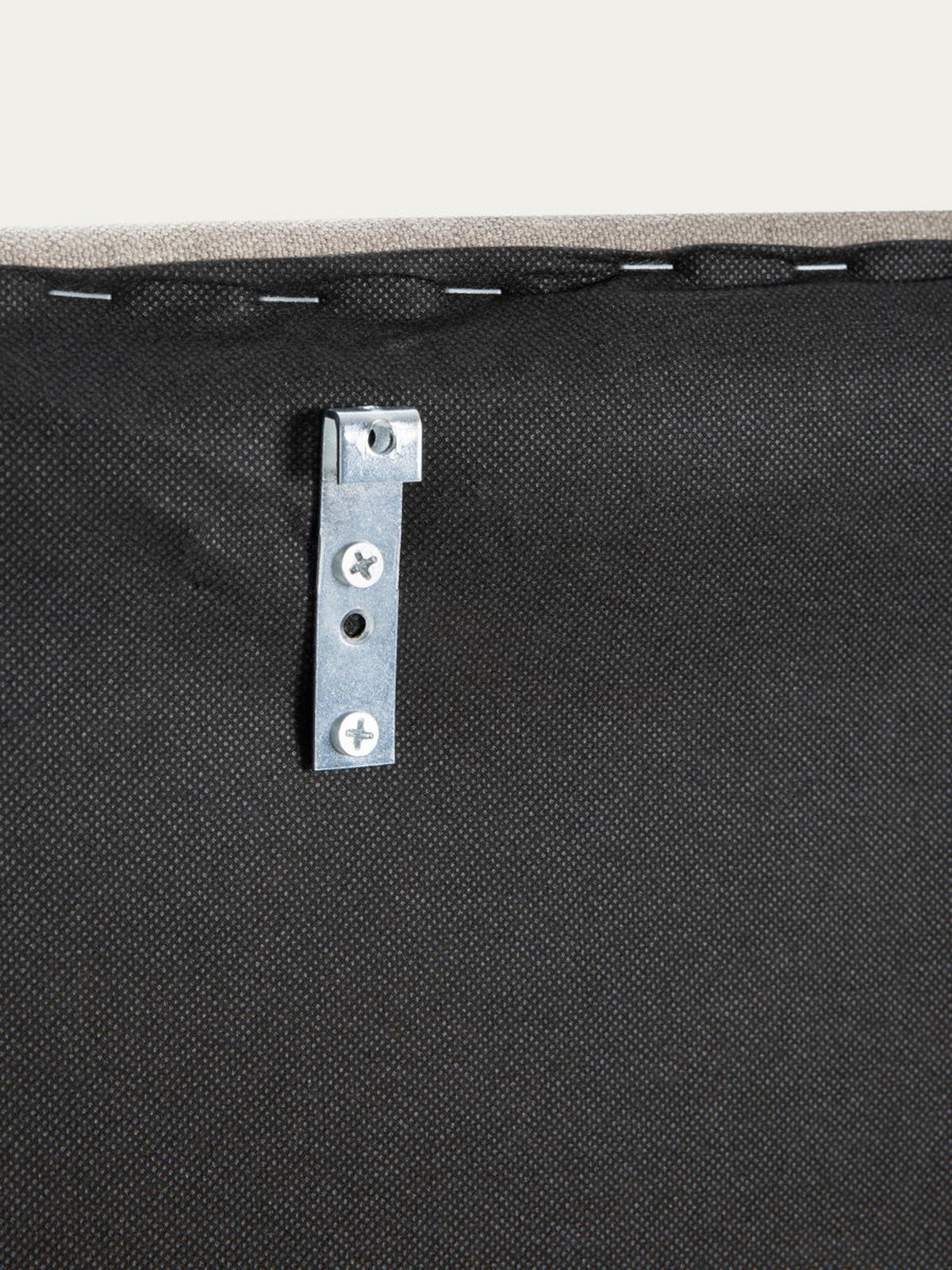 KOPFTEIL Coline Grau 165 cm x 118 cm - Grau, Textil (165/118/3cm) - Kenay Home