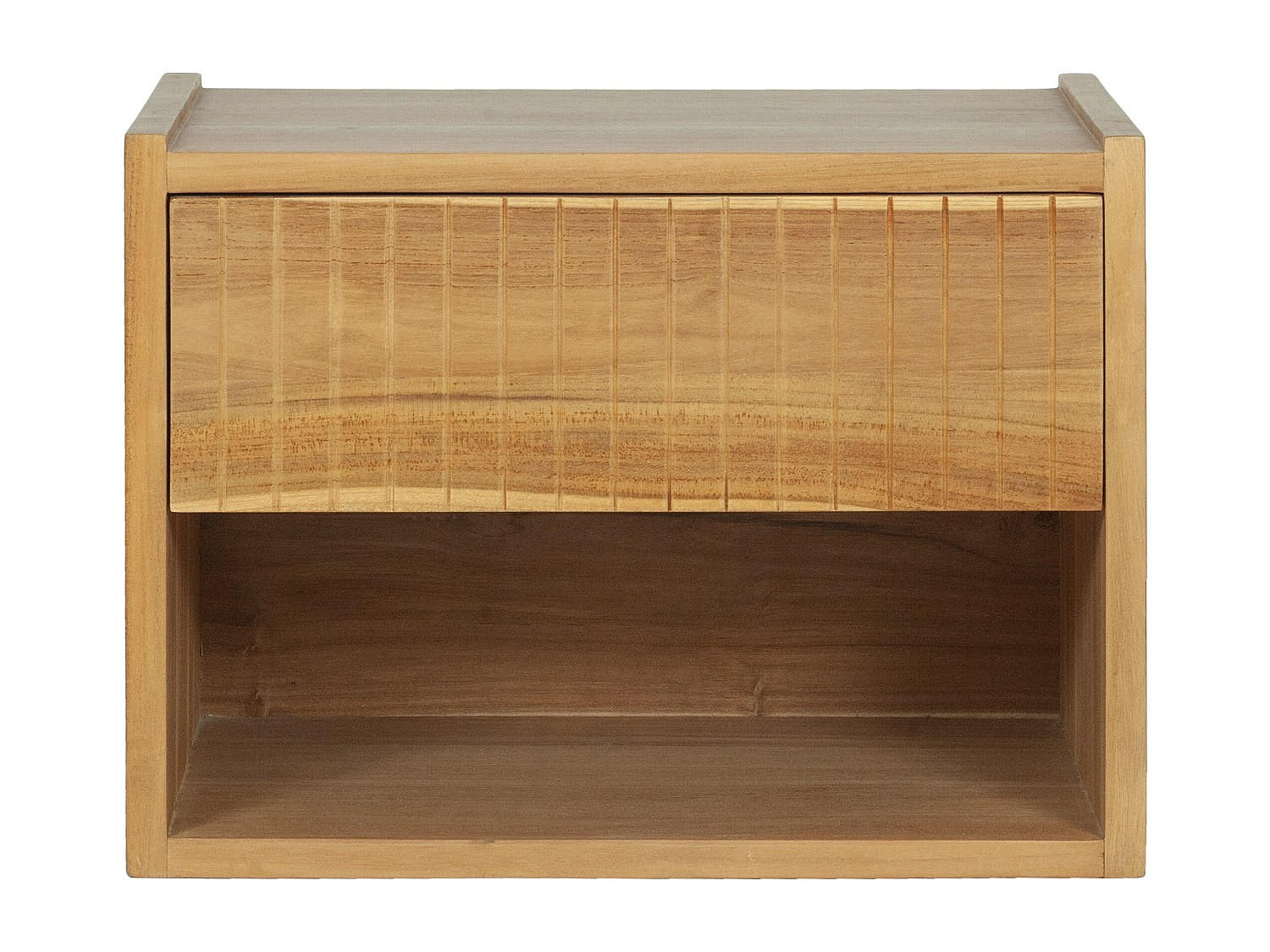 NACHTTISCH - 47 cmcm x 30 cmcm - Holz, Platte - Naturfarben Hell - REVUKA - Naturfarben, Holz (47/35/30cm) - Vente-Unique
