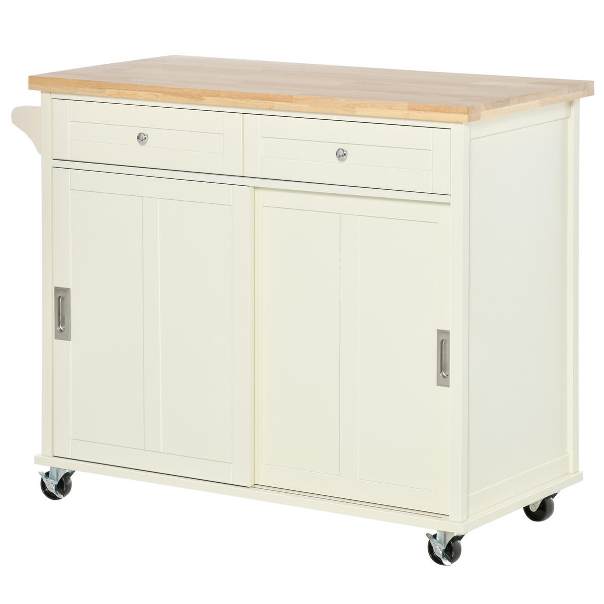 KÜCHENINSEL Ecru 1 Stück - Ecru, Holzwerkstoff (49.5/89.5/110cm) - GiPP