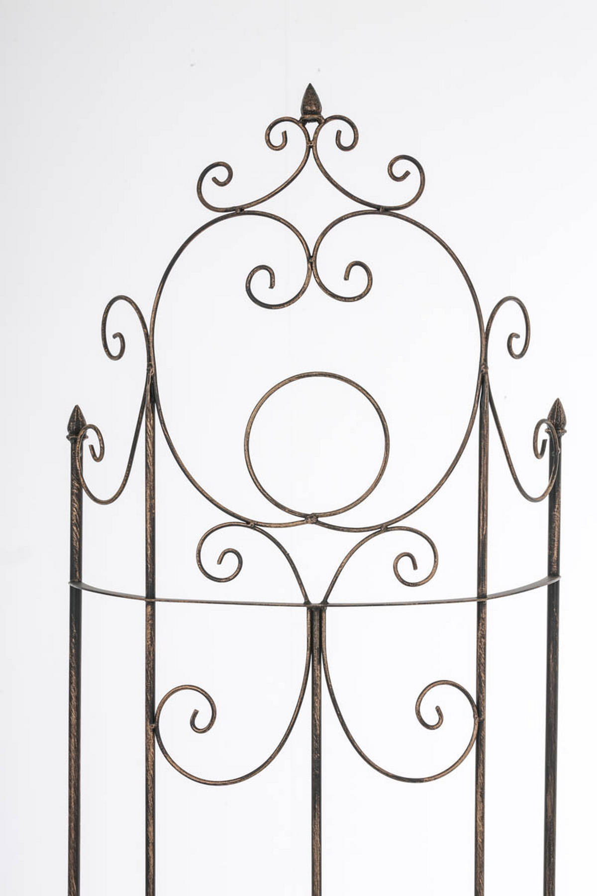 RANKGITTER Knut 52,5x23x200cm Metall Bronze Rankhilfe - Bronzefarben, Metall (52.5/200/23cm) - DELUKE