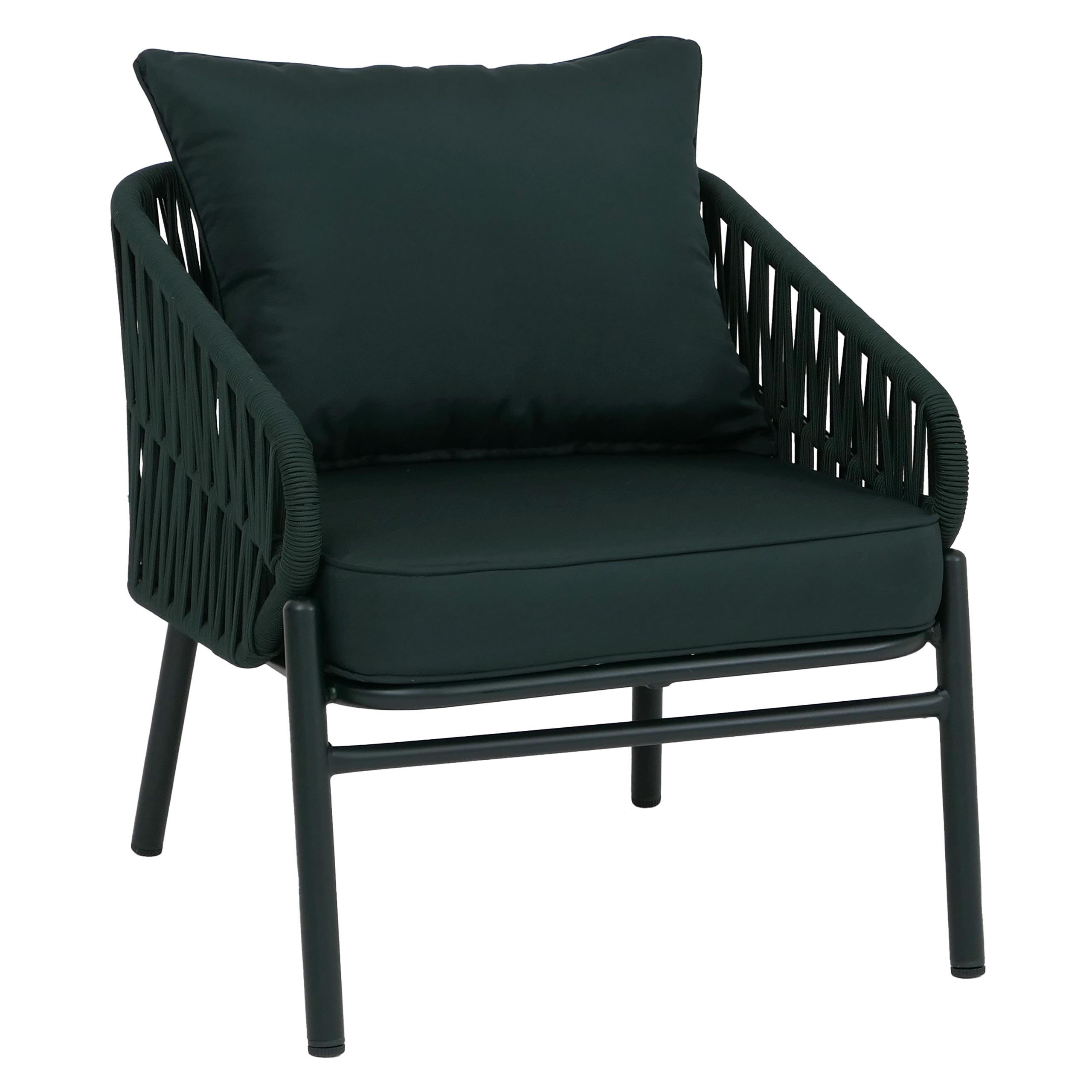 ZAHRADNÍ ŽIDLE Zelená - zelená barva, kov (64/67/70cm) - MCW