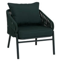 ZAHRADNÍ ŽIDLE Zelená - zelená barva, kov (64/67/70cm) - MCW