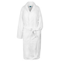 BADEMANTEL, M, 50% Polyester, 50% Baumwolle, Weiß - Weiß, Textil (Mcm) - Zollner