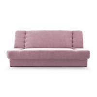 SCHLAFSOFA - Cyprus (Rosa) - Rosa, Holz (192/85/92cm) - Möblo