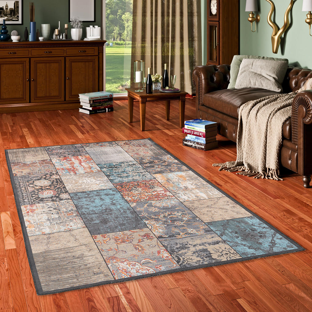 Thumbnail - Pergamon Vintage, Mehrfarbig, Textil, 80x250 cm, Teppiche & Böden, Teppiche, Vintage-Teppiche