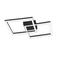 LED závěsné světlo Chloris III 40/40/7 cm - černá, plast (40/40/7cm) - Nettlife