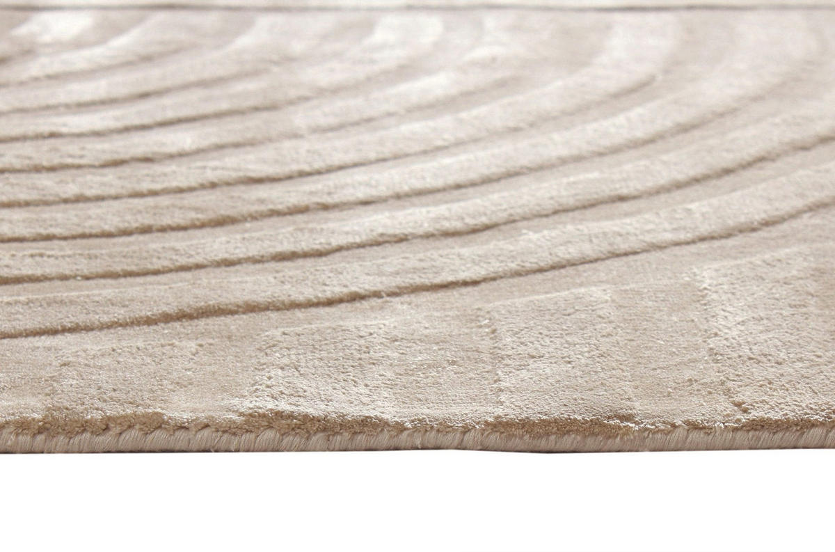 TEPPICHE Viskose Beige 230cm - Beige, Textil (230/160cm) - Sia Home