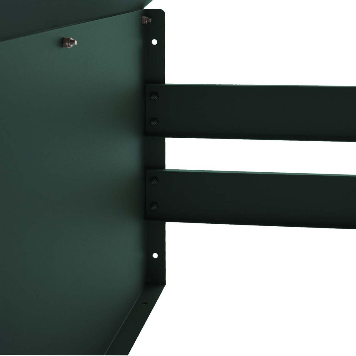 MÄHROBOTER-GARAGE 41x60x70cm Metall Grün - Grün, Metall (60/41/70cm) - PROREGAL