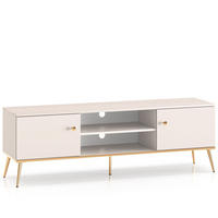 TV-LOWBOARD FRALIA,Creme - Creme, Holzwerkstoff (160/53/40cm) - KONSIMO®