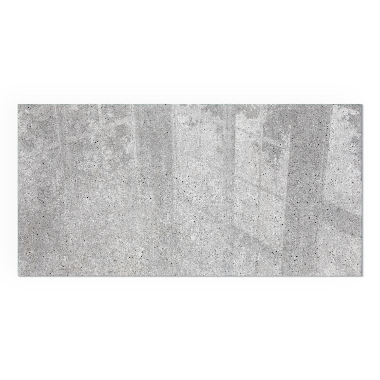 GLASPLATTE für Kamin 140x70 cm - Grau, Glas (140/70/0.4cm) - TULUP