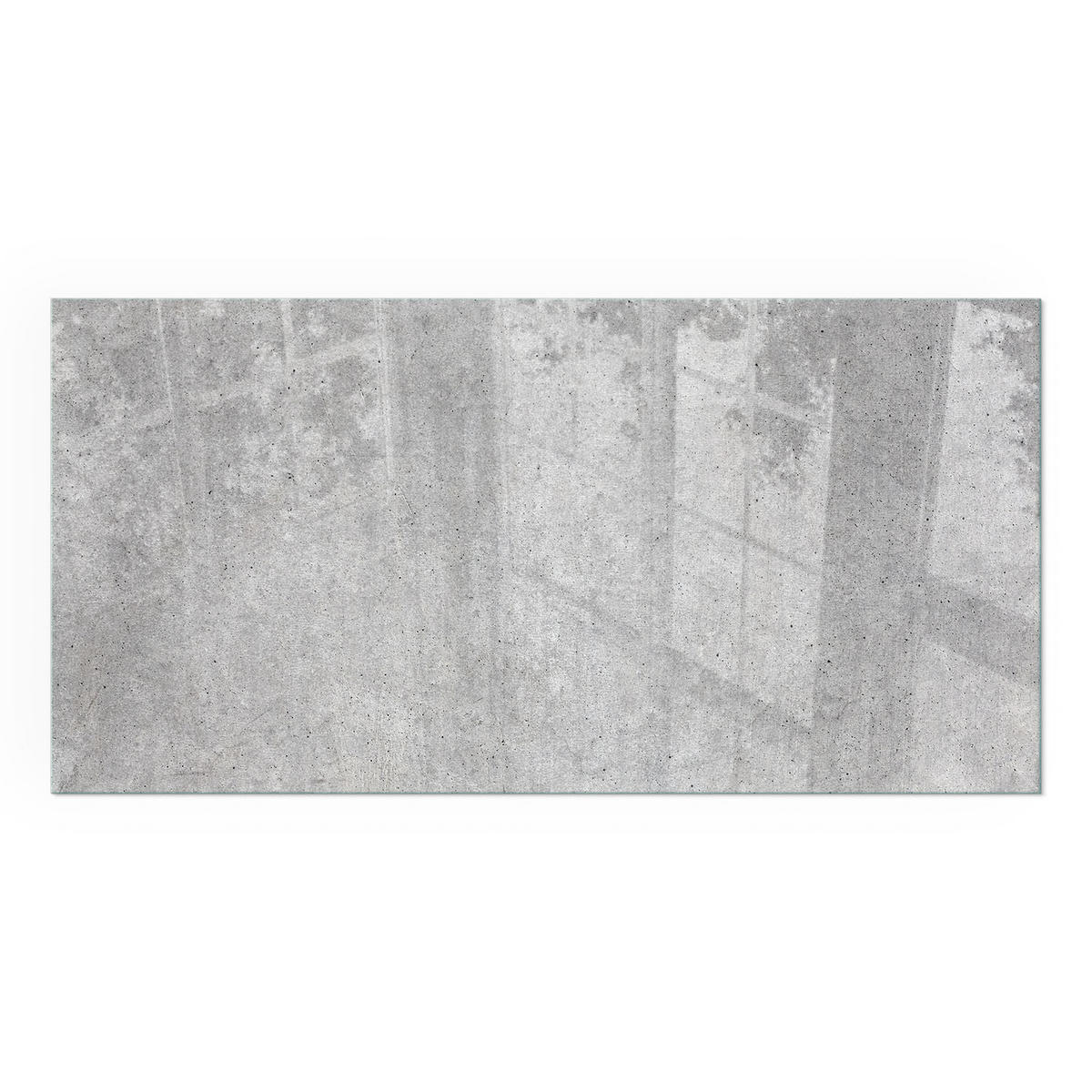 GLASPLATTE für Kamin 140x70 cm - Grau, Glas (140/70/0.4cm) - TULUP