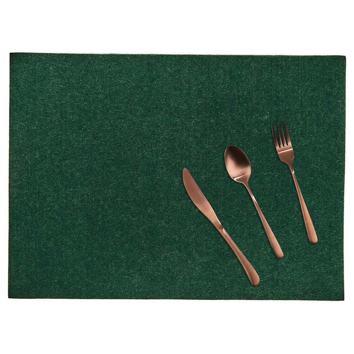 TISCHSET (6er Set) Felto - Dunkelgrün, Textil (45/33cm) - Butlers