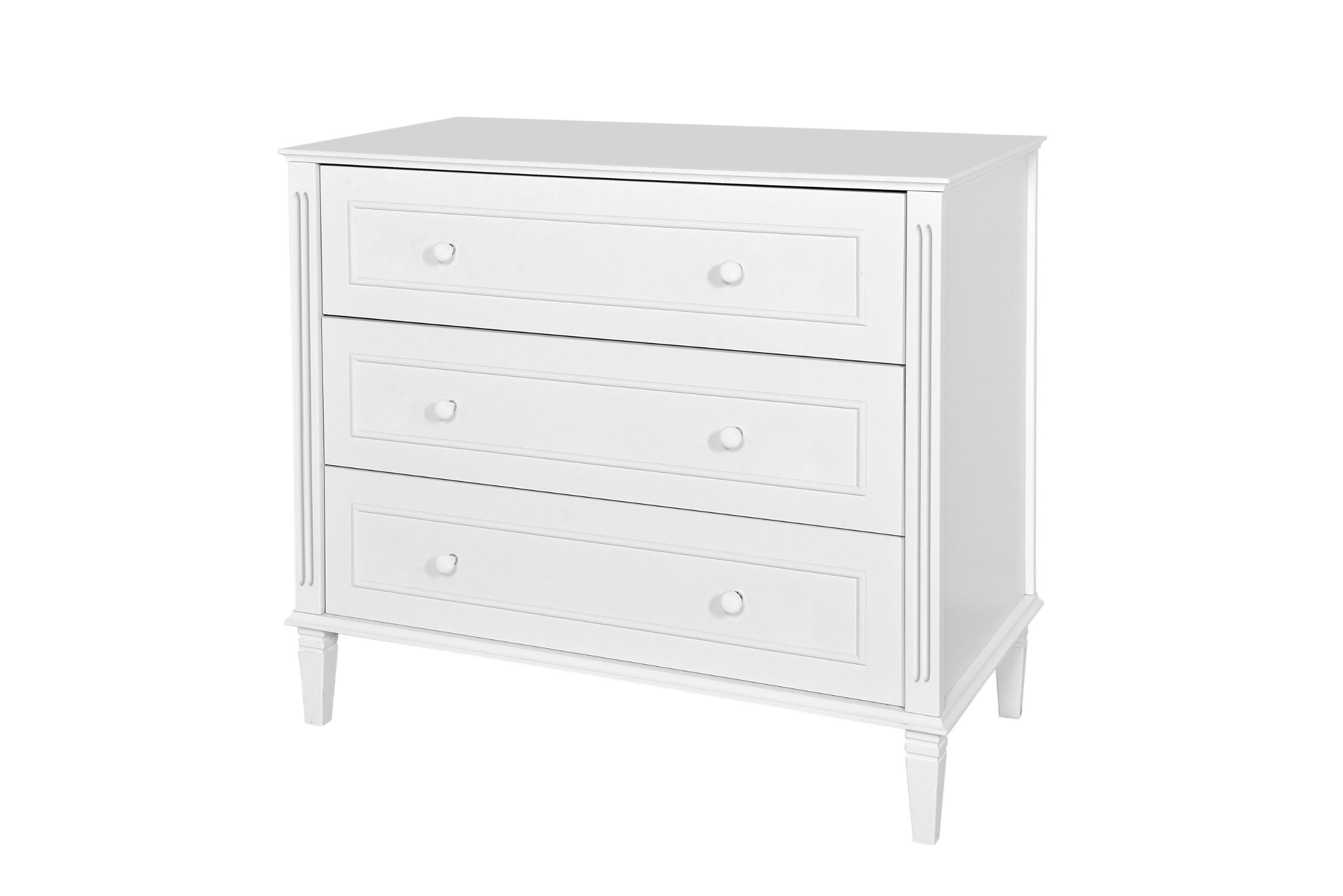Thumbnail - Raumhirsch Furniture Kinderkommode, Weiß, Holzwerkstoff, 100x90x53 cm, Babymöbel, Kinderkommoden
