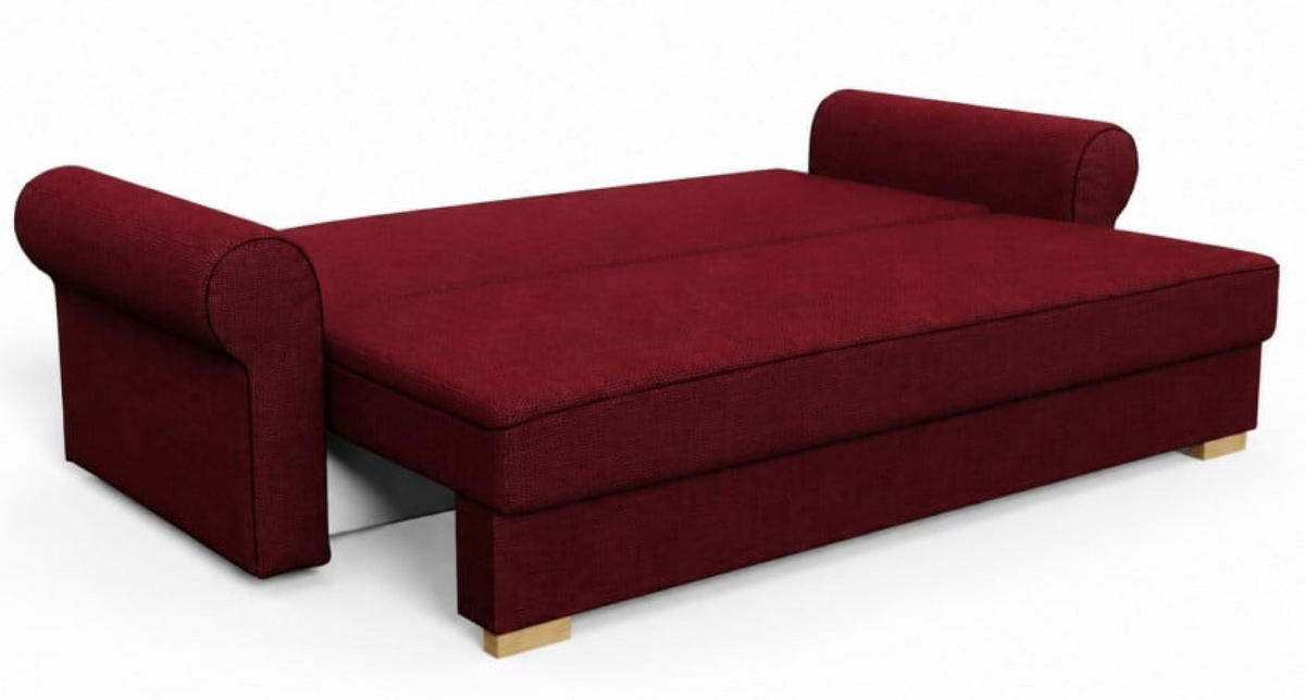SOFA Rosa Vivia - Pink, Holzwerkstoff (237/100/85cm) - Sepro Meble
