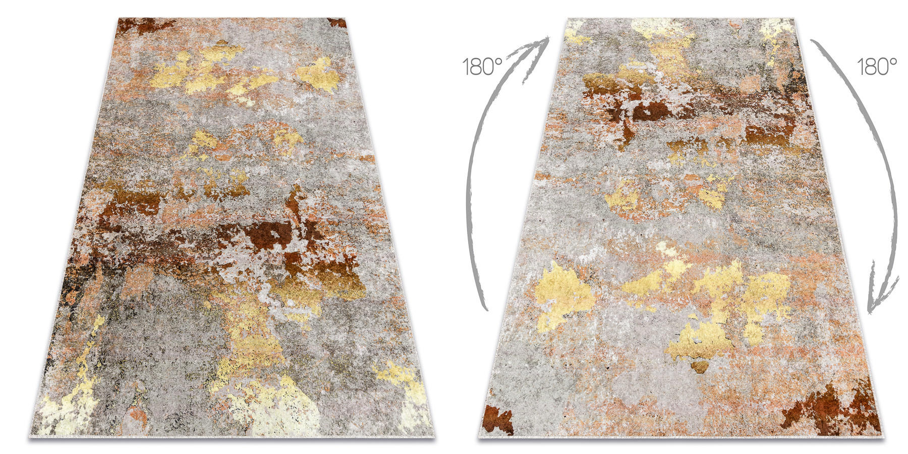 TEPPICH Miro 160/220 cm - Grau, Textil (160/220cm) - rugsX