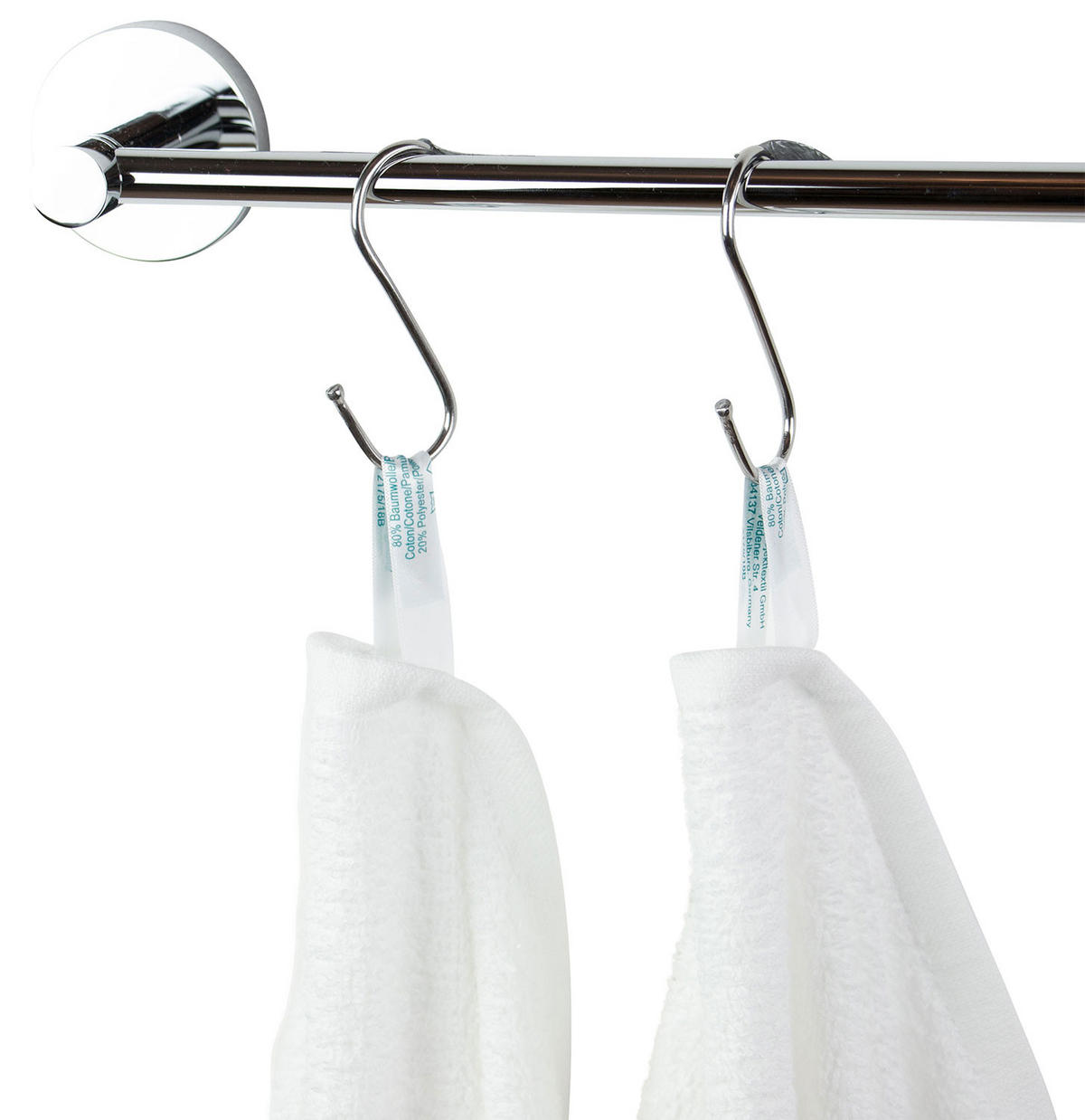 SAUNATUCH, 2er-Set, 70x180 cm, 80% Baumwolle, 20% Polyester, Weiß - Weiß, Naturmaterialien (70/180cm) - Zollner