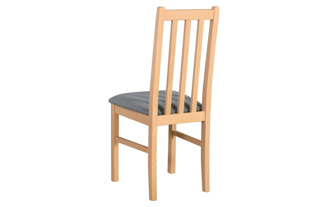STUHL 2er Set BOS 10, sonoma - Fango/Sonoma Eiche, Holz (43/94/40cm) - Leaf Design