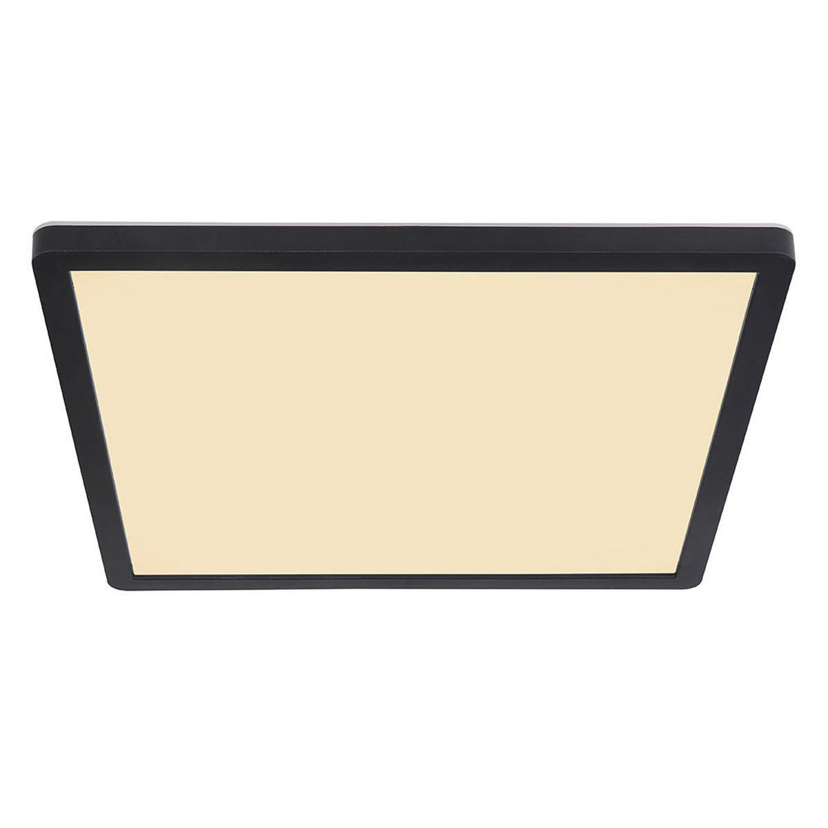 LED DECKENLEUCHTE SAPANA Weiß Opal - Weiß, Kunststoff (29.4/29.4/2.5cm) - Globo Lighting