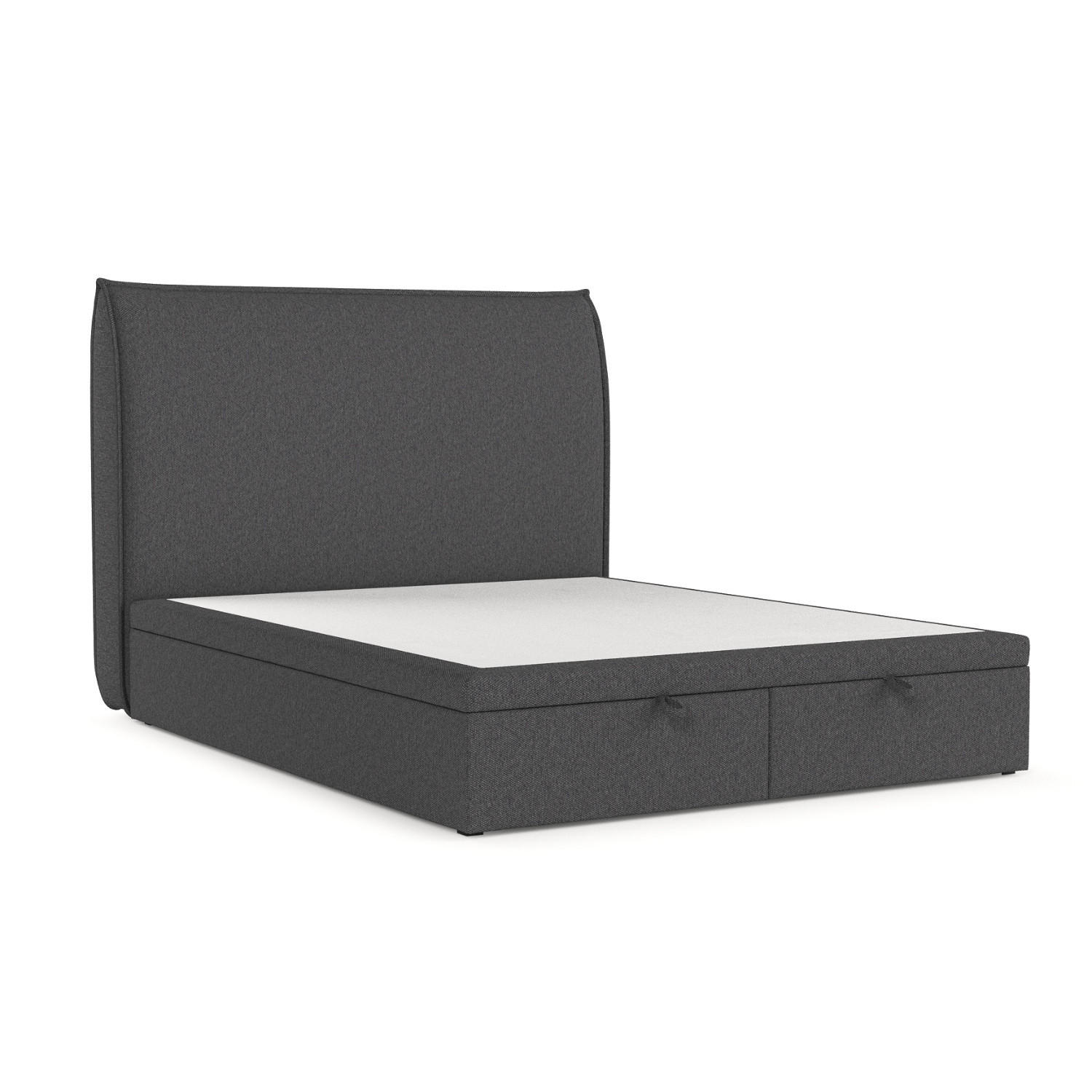 AltaBeds Polsterbett Anthrazit 120x200 cm