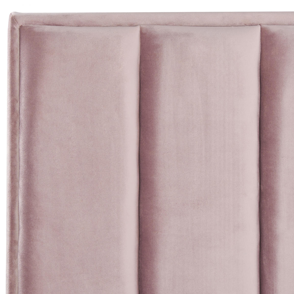 POLSTERBETT 180x200 cm Rosa Sezanne - Pink, Textil (180/200cm) - Beliani