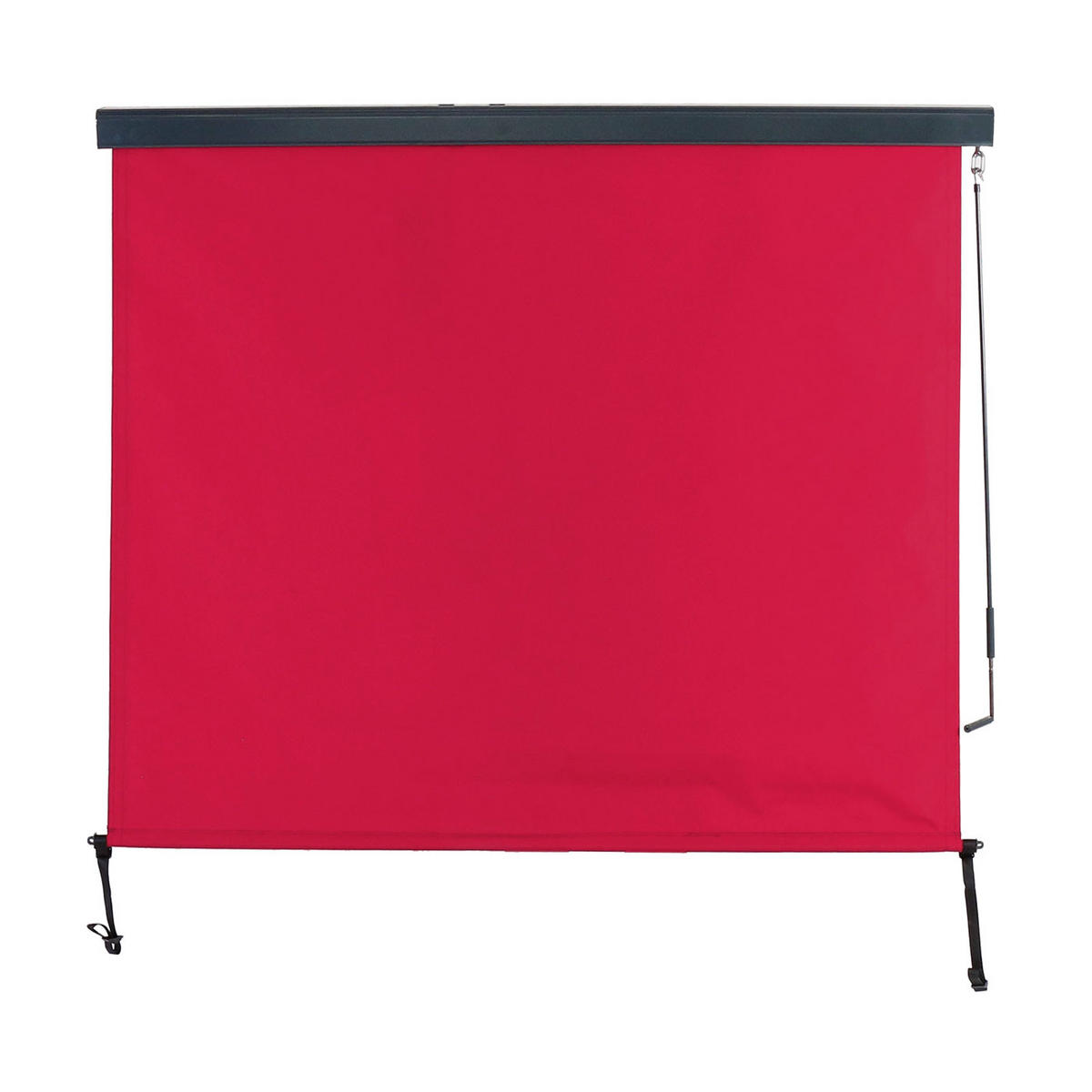 VERTIKALMARKISE Bordeaux - Bordeaux, Textil (180/250/8cm) - MCW