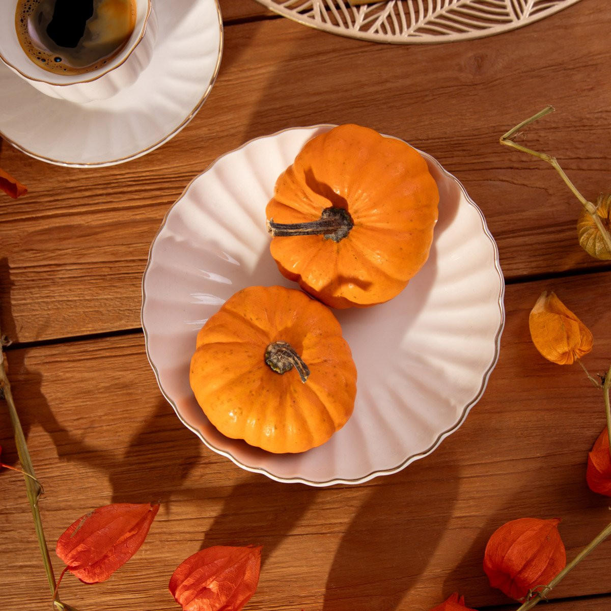 SUPPENTELLER Melida mit Goldrand 20 cm 6er-Set - Rosa, Keramik (20/20/4cm) - Homla