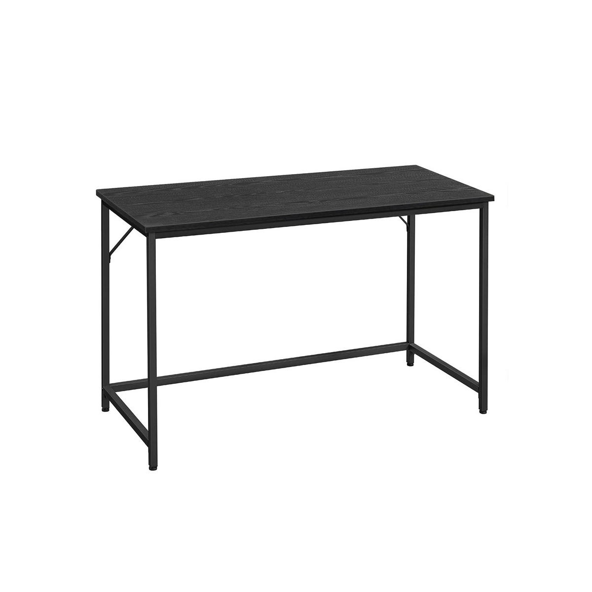 SCHREIBTISCH KUWAIT CITY - Schwarz, Holzwerkstoff (60/120/76cm) - Hansiro