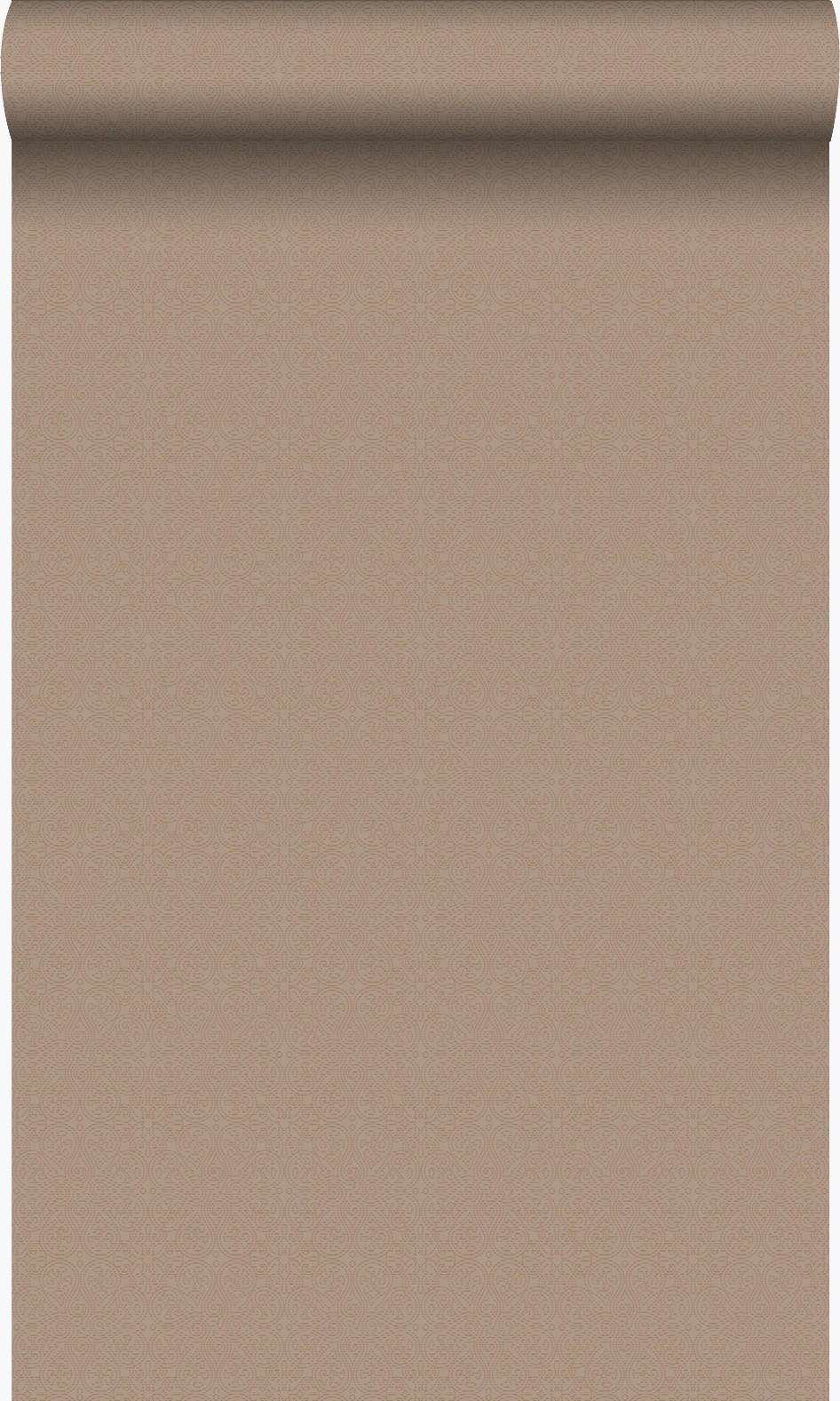 TAPETE kleine Ornamente 53 cm x 10.05 m - Braun, Papier (53/1000cm) - Origin Wallcoverings