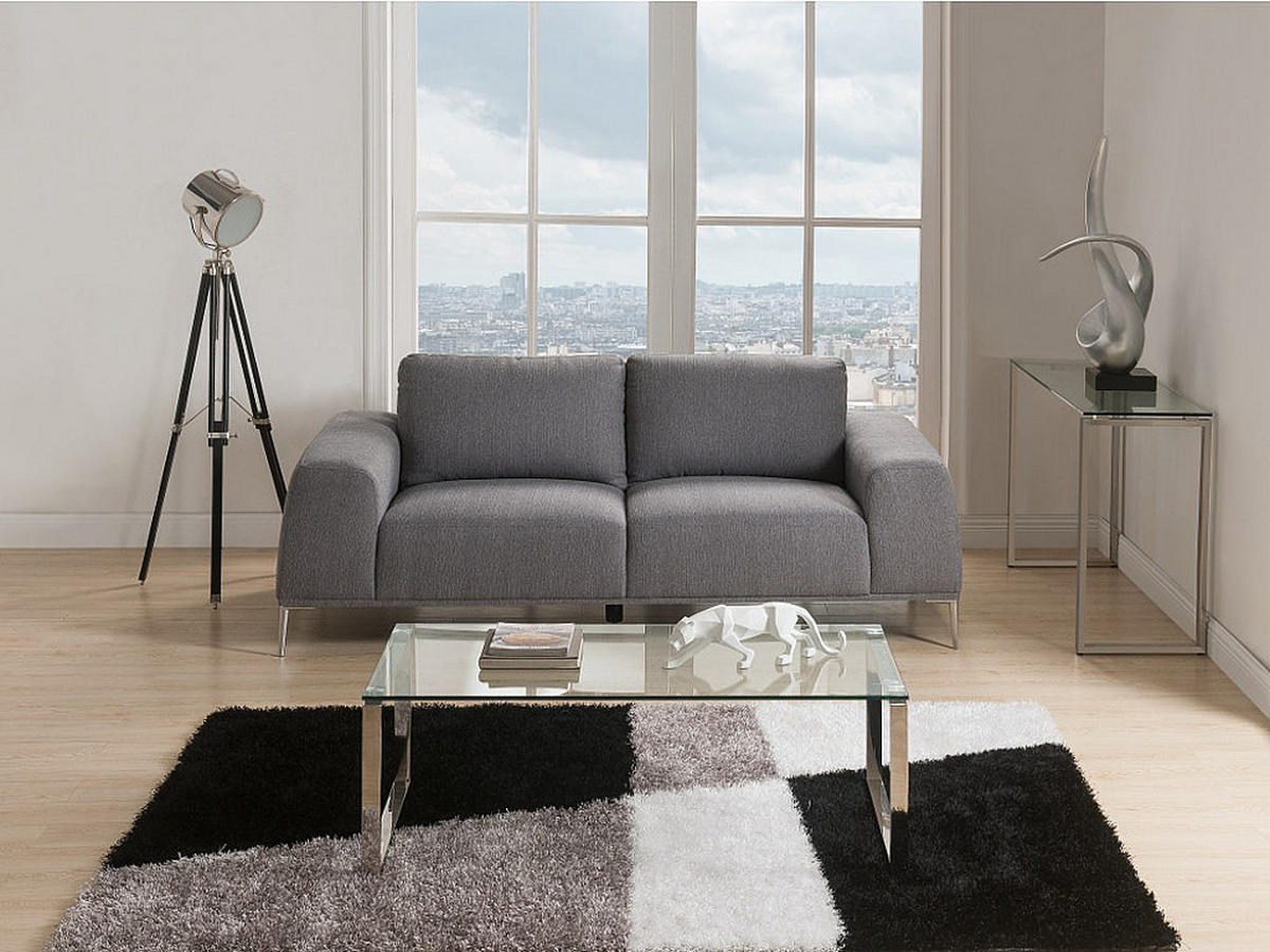 KONSOLENTISCH - Glas - FREYA - Transparent, Glas (41/120/75cm) - Vente-Unique