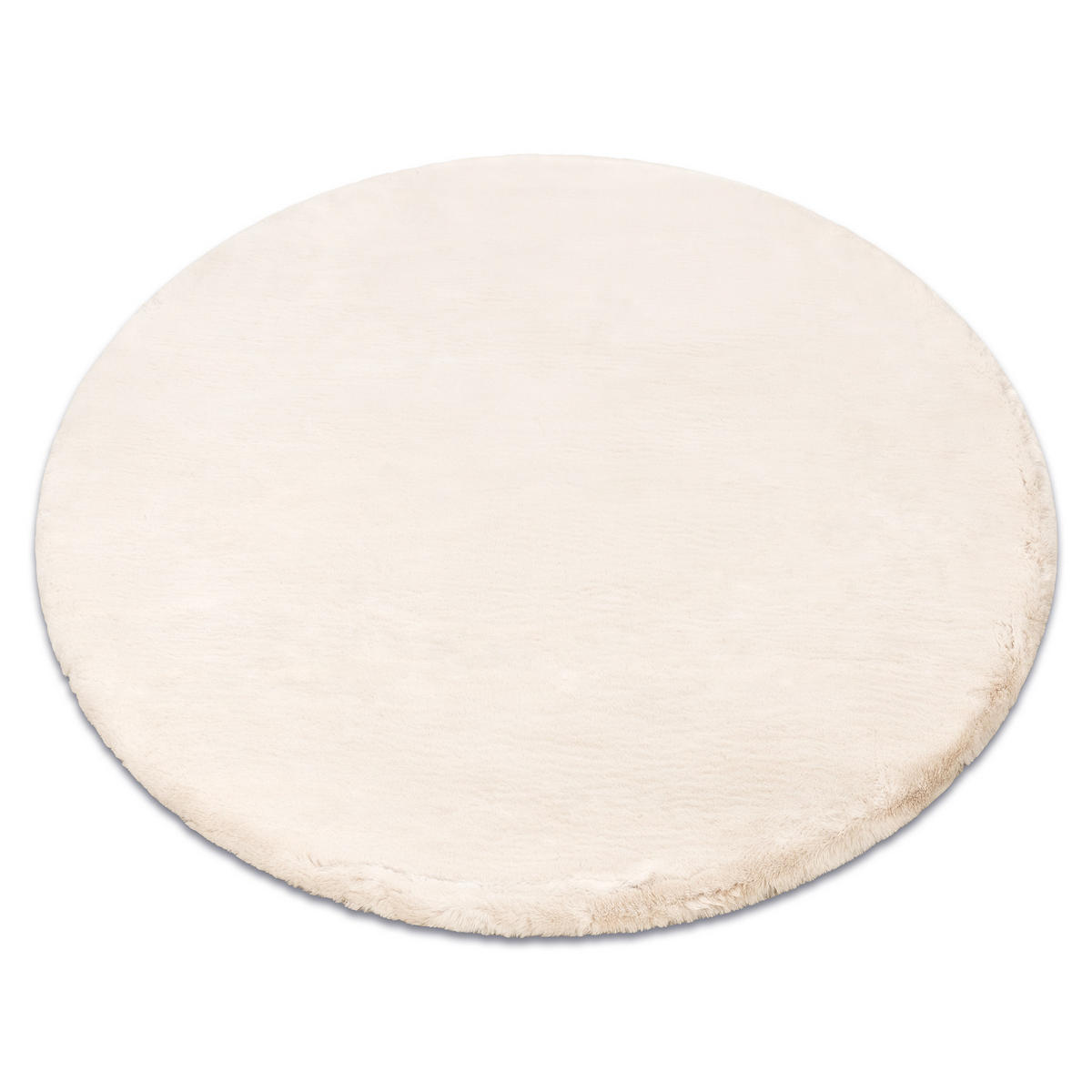 TEPPICH Teddy New 120/120 cm - Beige, Textil (120/120cm) - rugsX