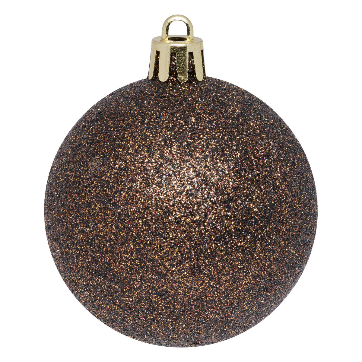 CHRISTBAUMKUGELN 25er-Set Ø 6 cm - Braun, Kunststoff (6/7.2/6cm) - Atmosphera Createur d´interieur