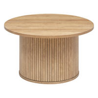 KAFFEETISCH Spule Colva rund Braun 70/70/40 cm - Braun, Holzwerkstoff (70/70/40cm) - Atmosphera Createur d´interieur