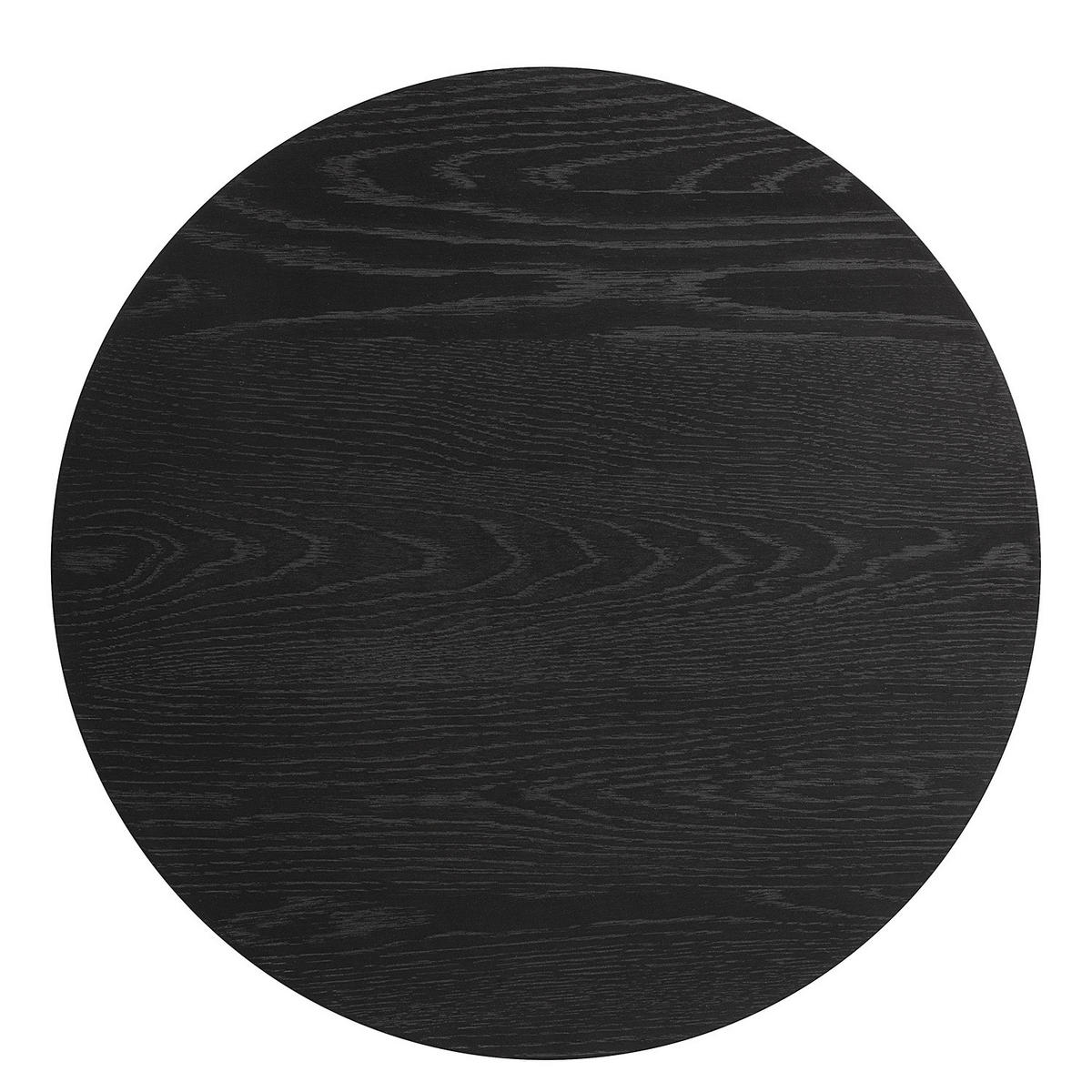 BEISTELLTISCH - Eichefarben/Schwarz, Holzwerkstoff (60/60/45cm) - home24