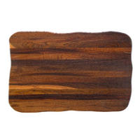 STEAKBRETT La Madera Master - Eiche dunkel - 60 x 40 x 4,5cm - Wildeiche, Holz (40/60cm) - holz4home