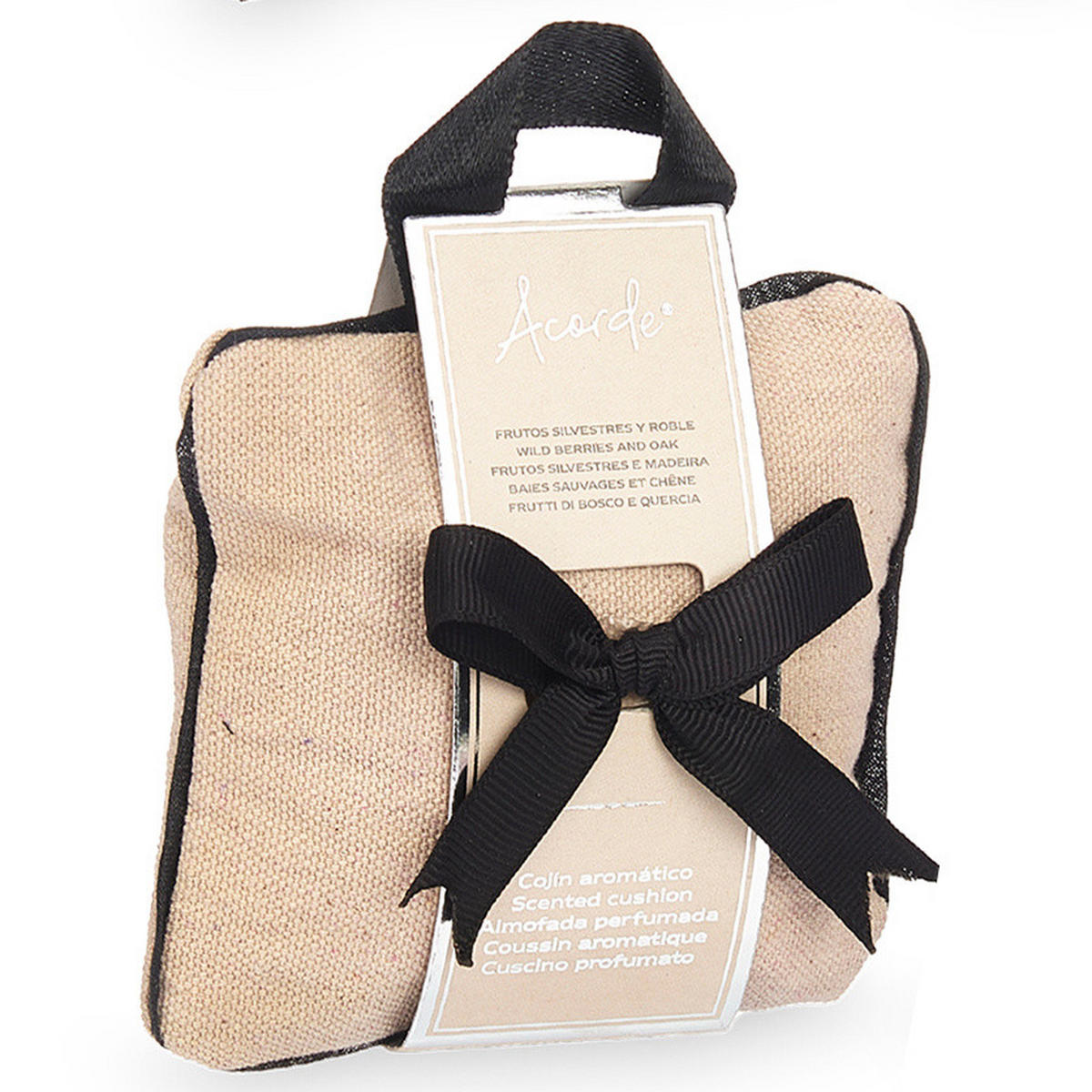 GARDEROBENDUFT Loop - Beige, Textil (8.5/4.5/9.5cm)