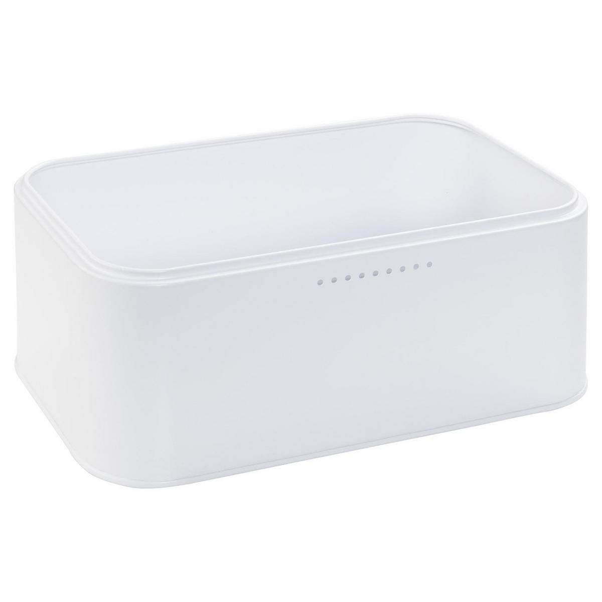 BROTKASTEN Bread 'N' Breakfast - Weiß, Metall (18/13/31cm) - Butlers