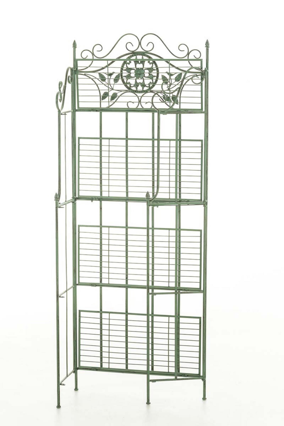 STANDREGAL Florenz antik-grün - Grün, Metall (66/175/32cm) - TPFGarden