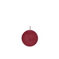 KUGELKERZEN Bordeaux Ø 6 cm, 16 Stück - Bordeaux, Paraffin (6/6/6cm) - Wiedemann Kerzen