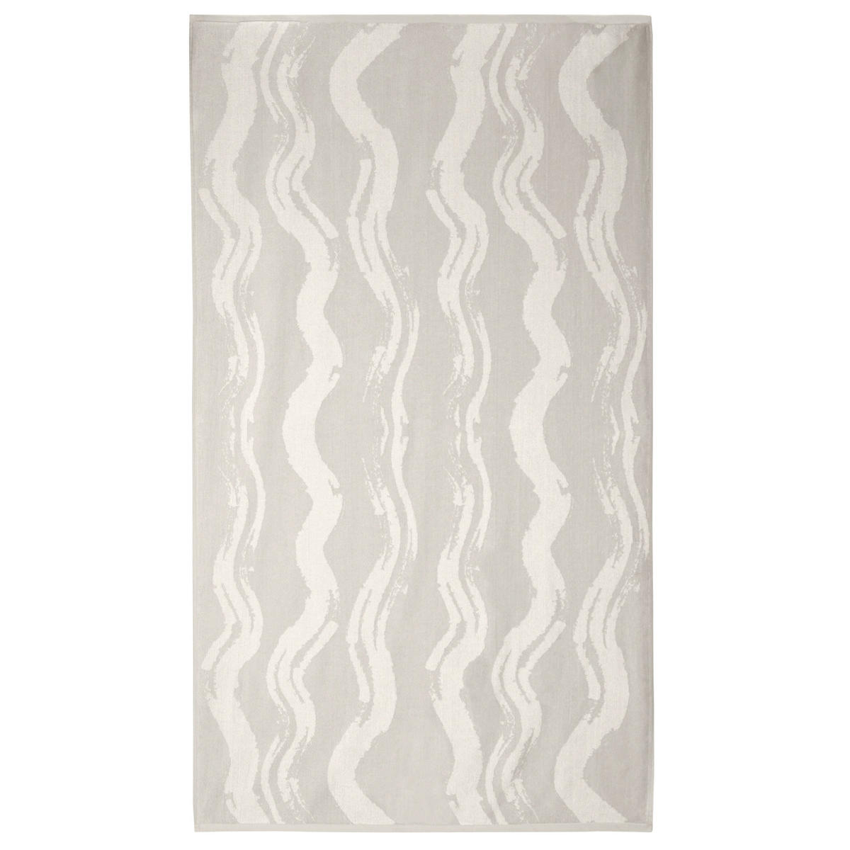 STRANDTÜCHER COAST LINES STONE - 0001 - Grau, Textil (100/180cm) - Vossen