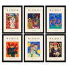 POSTER Set Mit 6 Illustrationen Von Henri Matisse Porträts A3 Schwarzer Rahmen - Schwarz, Papier (29/3cm) - Nacnic
